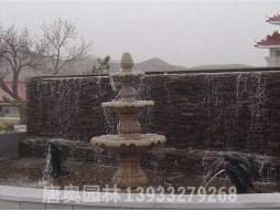 水盘喷泉 